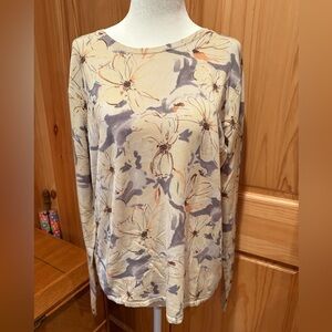 Talbots floral sweater